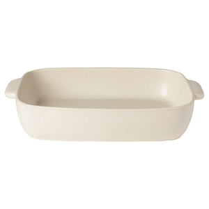Pacifica Collection Rectangle Baker 19" in Vanilla