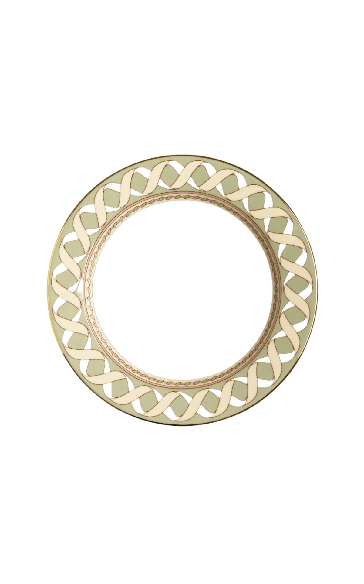 Soup Plates in Odysseus Pistachio, Set Of 2