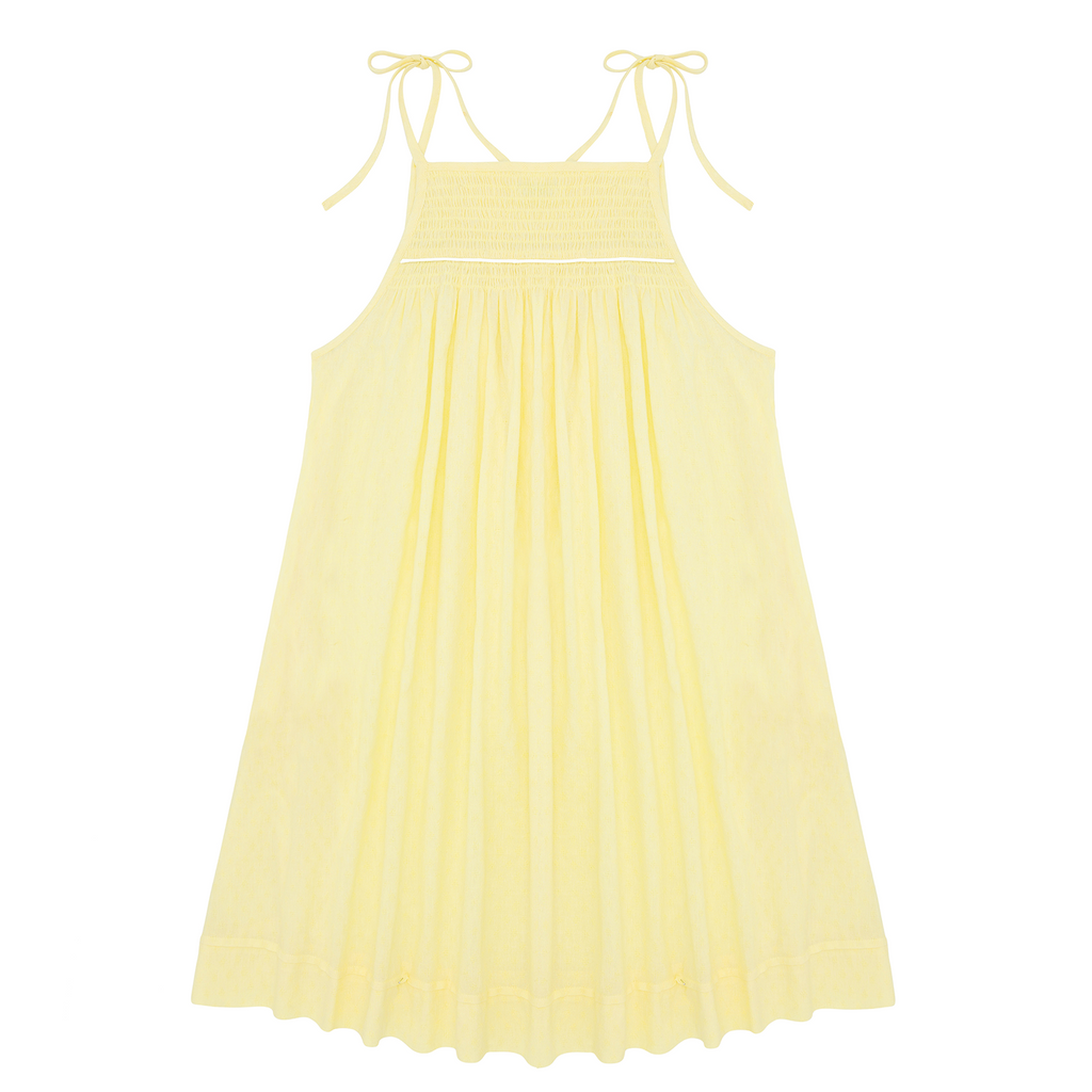 Women’s Banana Smocked Coverup