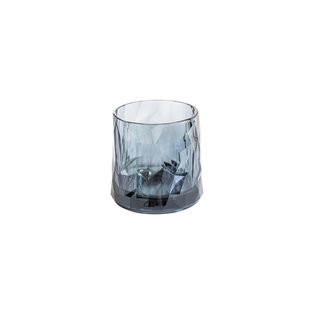 Superglass Low Ball in Smoke Gray