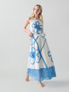 Kampos Wrap Skirt RTW LINGUA FRANCA NYC