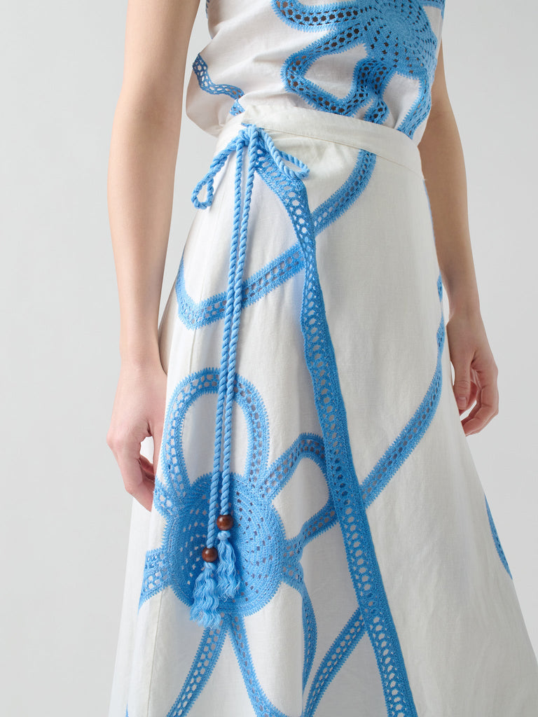 Kampos Wrap Skirt RTW LINGUA FRANCA NYC