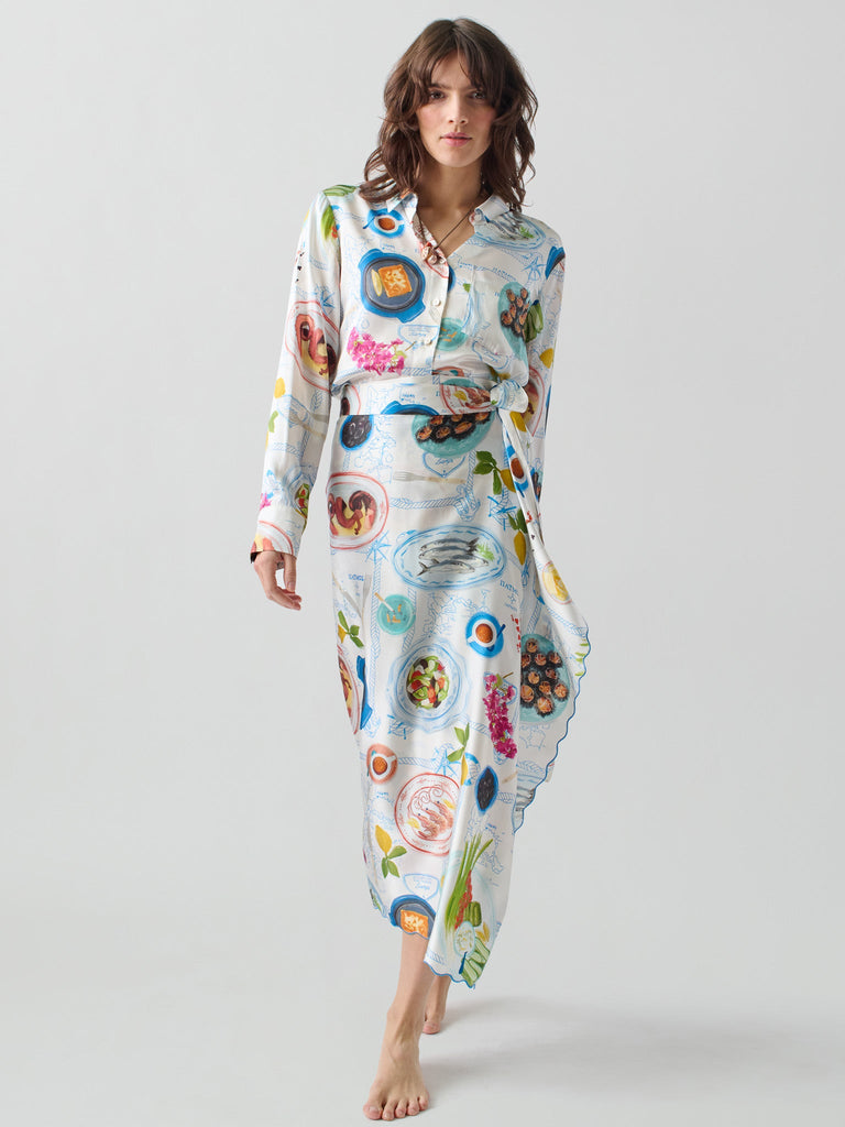 Lampi Wrap Skirt RTW LINGUA FRANCA NYC