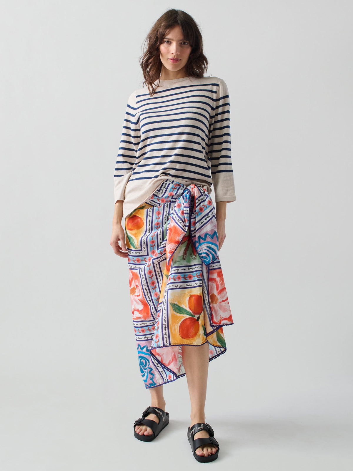 Striped Boatneck RTW LINGUA FRANCA NYC