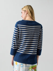 Striped Boatneck RTW LINGUA FRANCA NYC