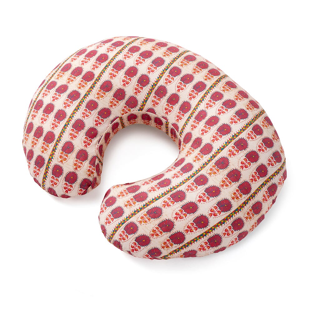 Fuchsia Daisy Suzani Nursing Pillow Cover Bedding St. Frank