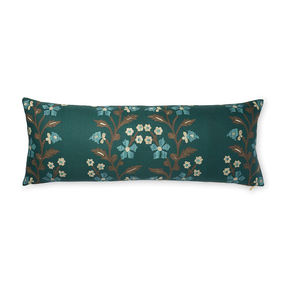 Spruce Tree of Life Suzani Pillow Pillow St. Frank 40" x 15"