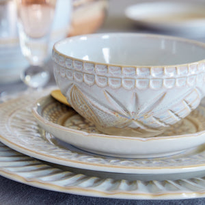 Cristal Collection Fruit Bowls in Nacar, Set of 6