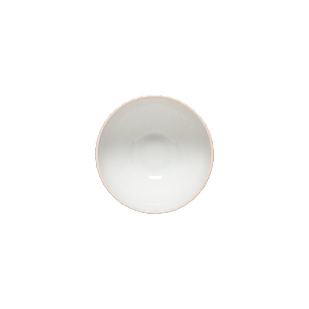 Cristal Collection Cereal Bowls in White, Set of 6
