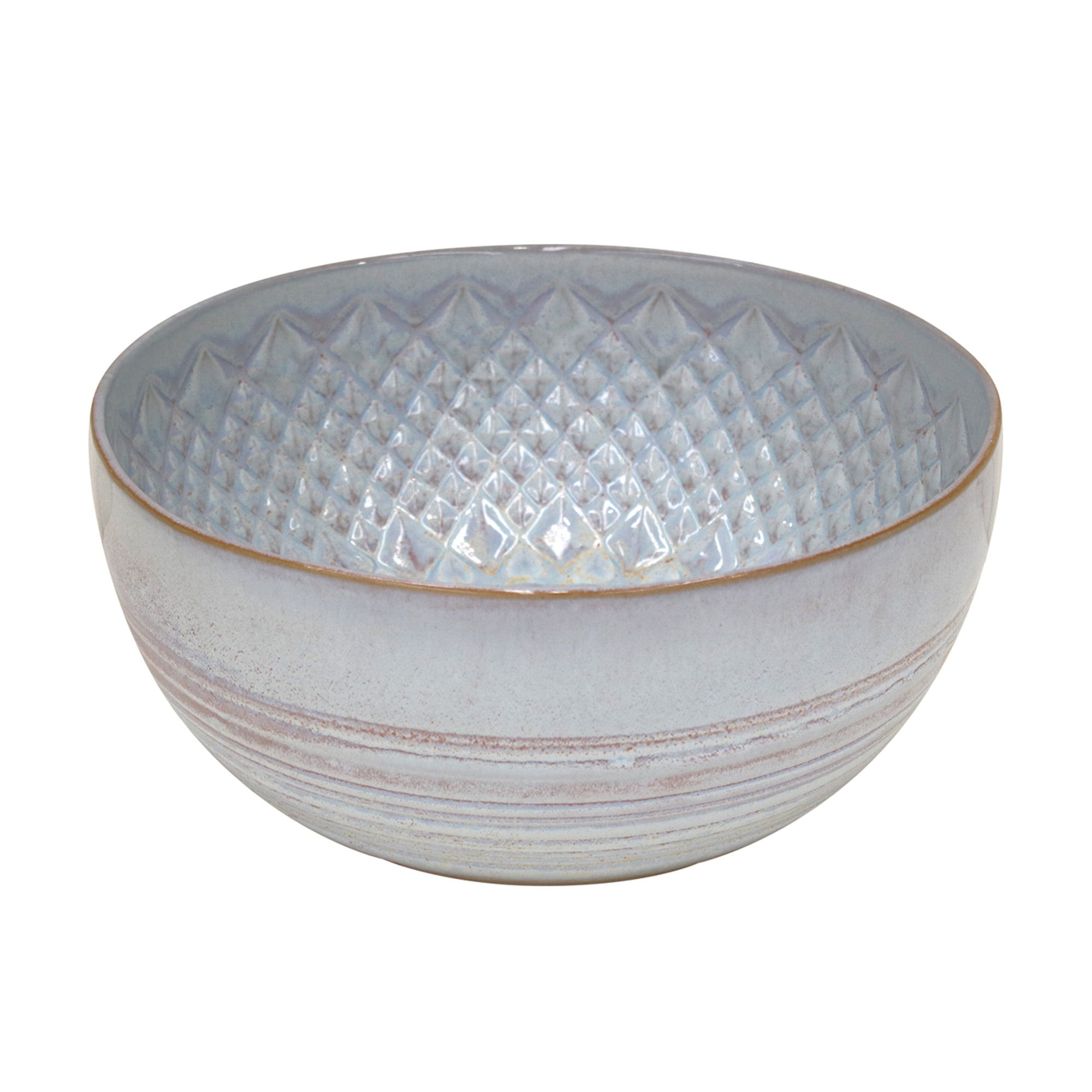 Costa Nova Cristal Collection Serving Bowl 11" in Nacar