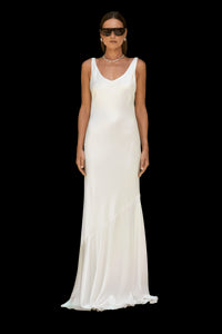 Wide Strap Slip with Asymmetric Seam | STYLE 032