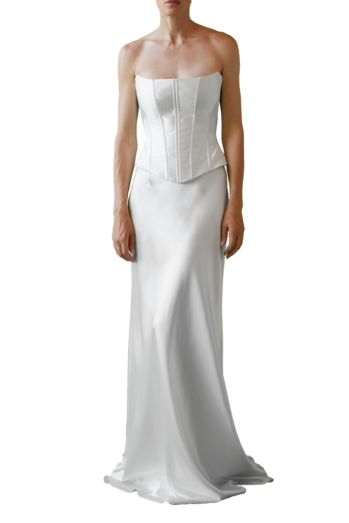 Silk Satin Skirt | STYLE 142
