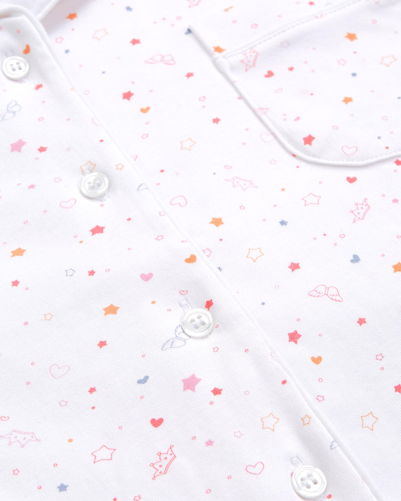Star & Crown Pajama in Adult Pink