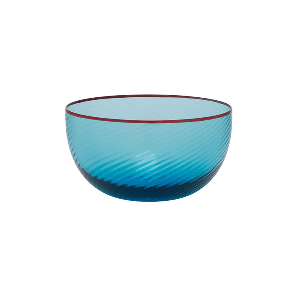 Salon Murano Glass Bowl in Sea Blue