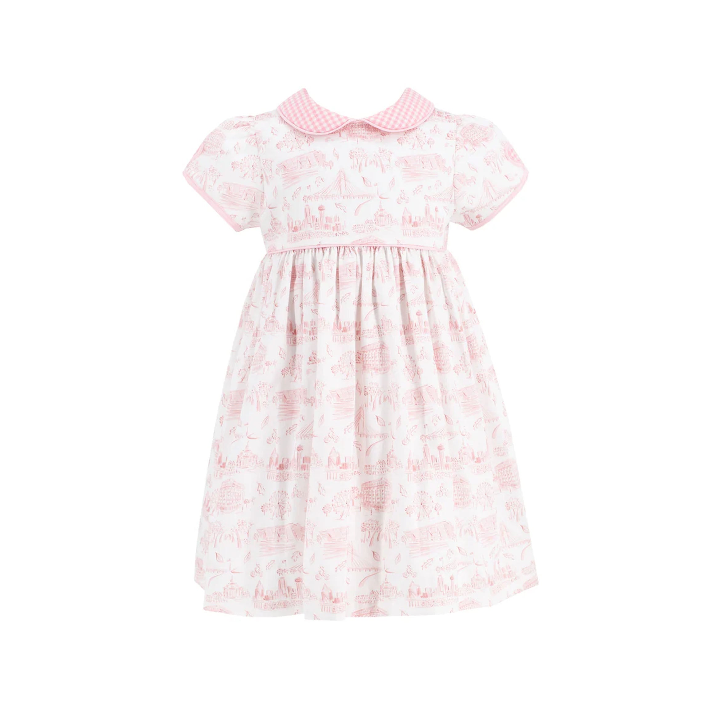 Sarita Girl Dress in Dallas Print