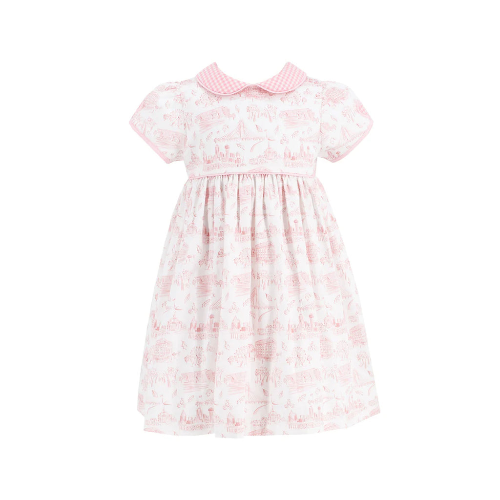 Sarita Girl Dress in Dallas Print