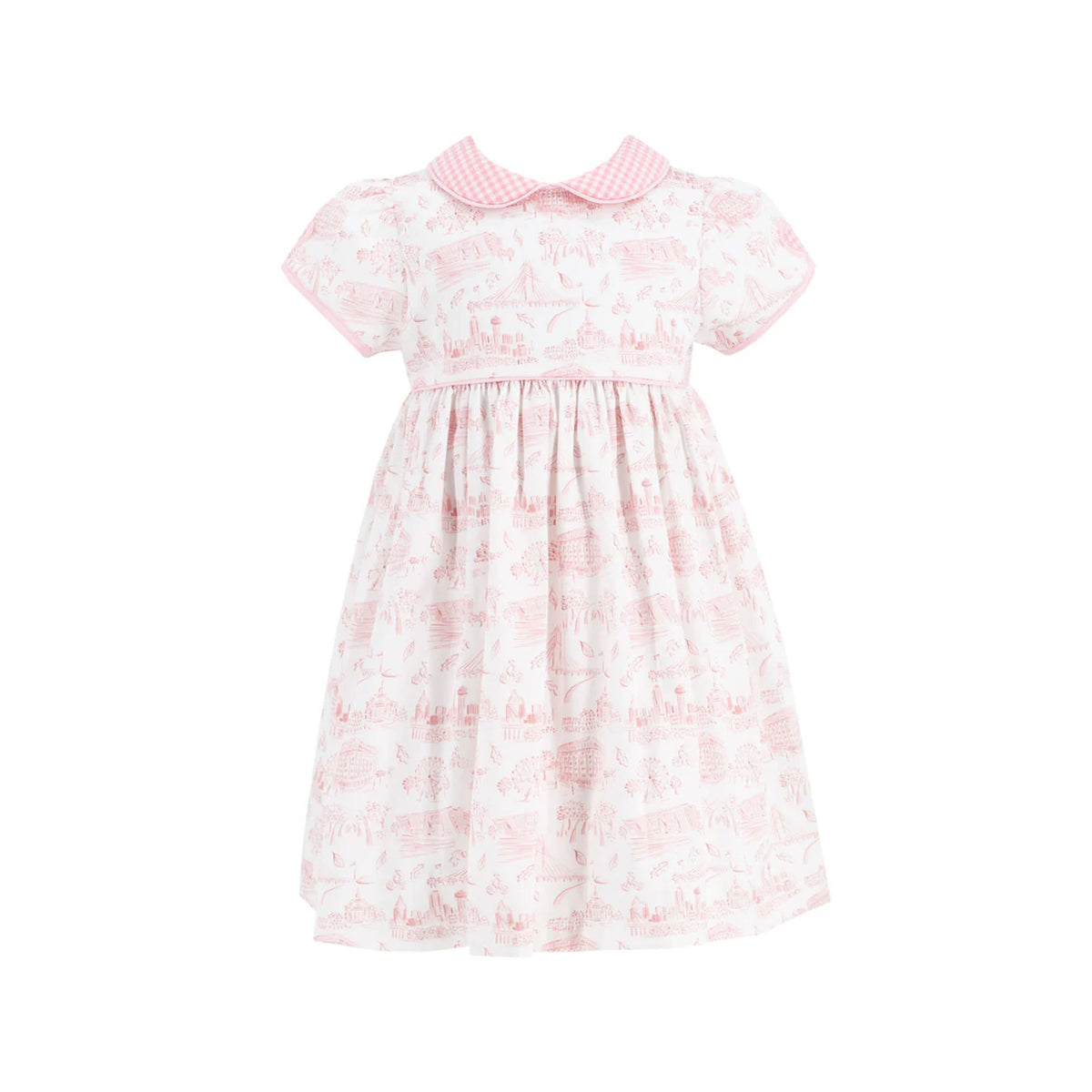 Sarita Girl Dress in Dallas Print