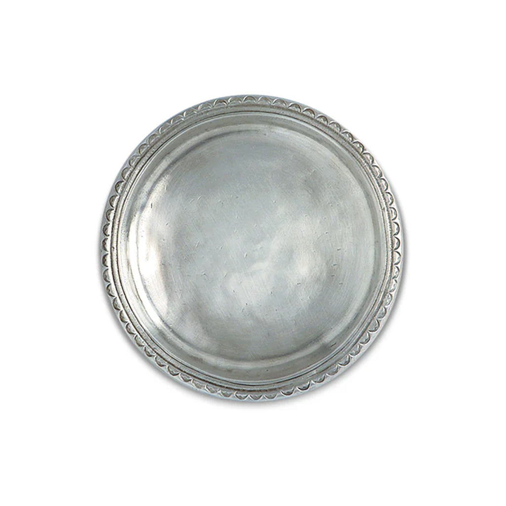 Scallop Rimmed Bottle Coaster