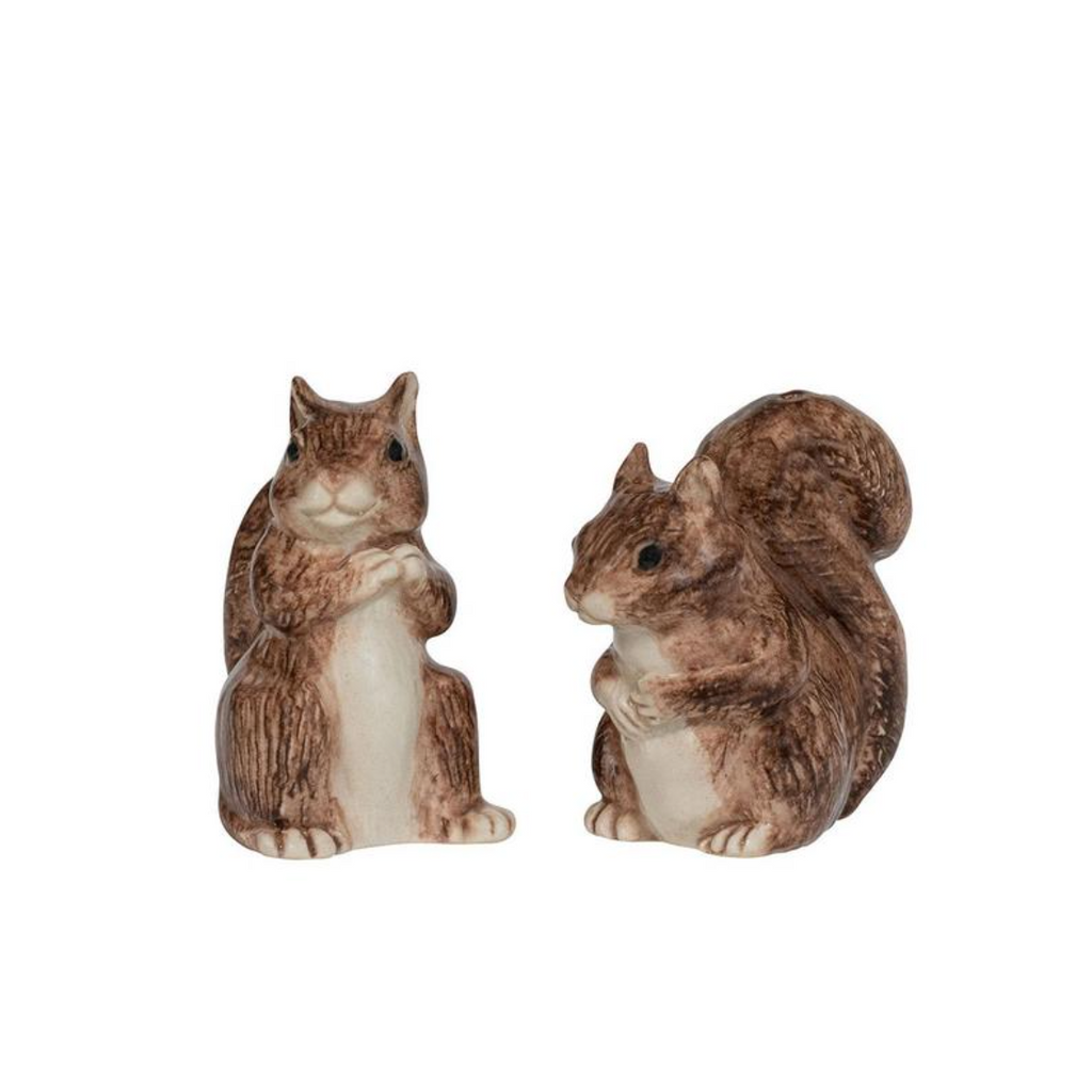 Clever Creatures Squirrel Salt and Pepper, Set of 2