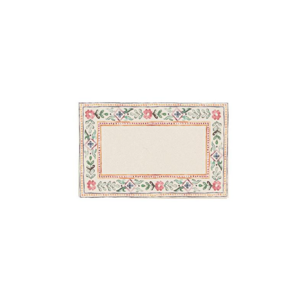 Heidi Place Card in Multi, Set of 12
