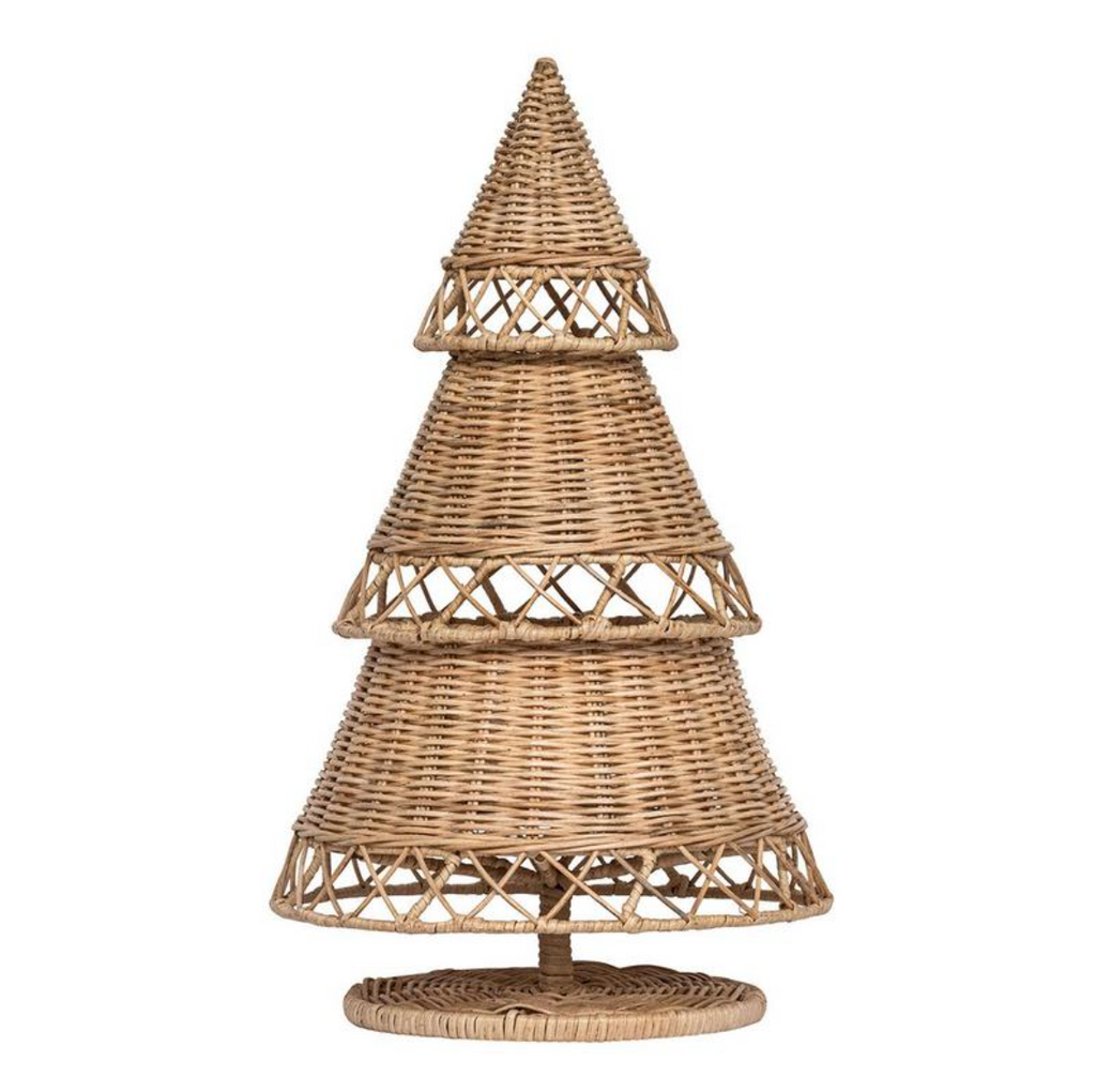Provence Rattan 24" Tree in Whitewash