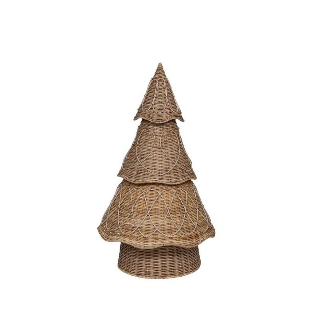 Provence Rattan 3' Tree in Whitewash