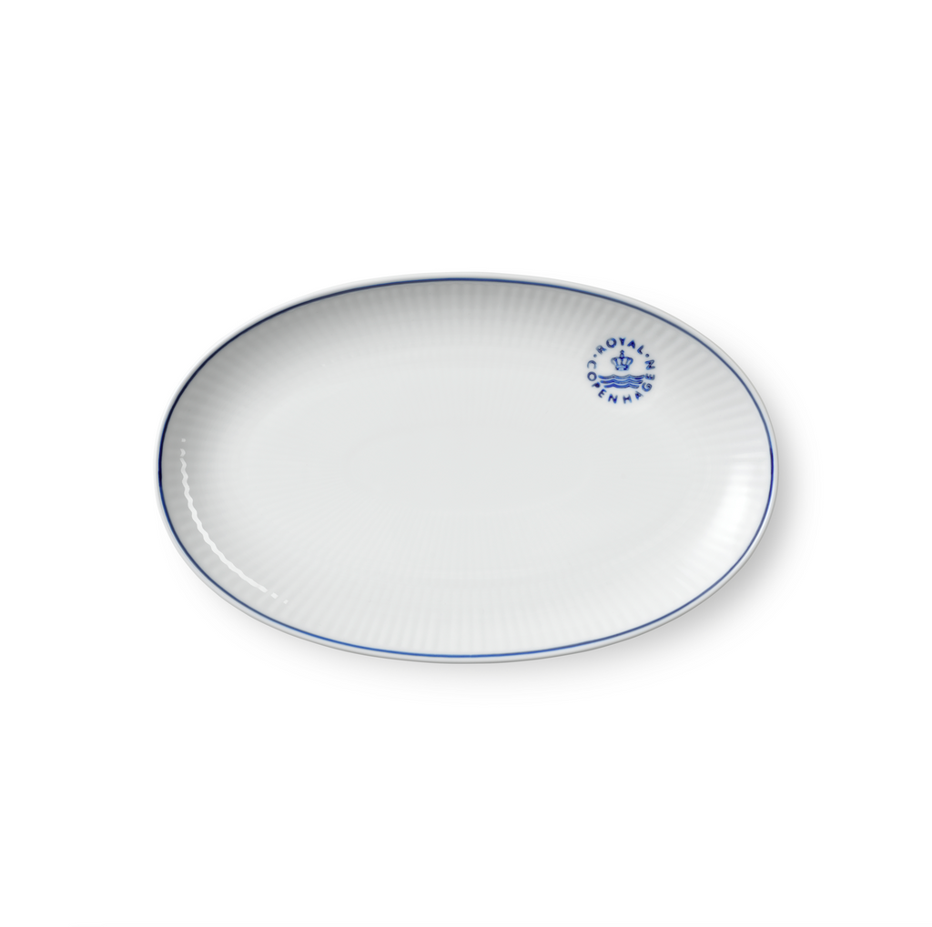 Blueline Oval Asiette 23cm 9"