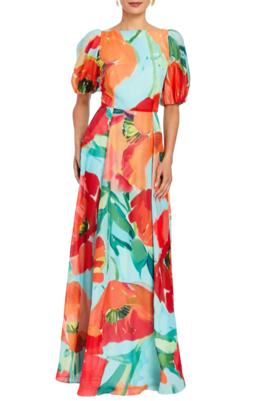 Pippa Gown in Poppy Red