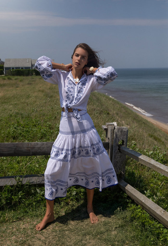 Seaside Blaire Tiered Skirt