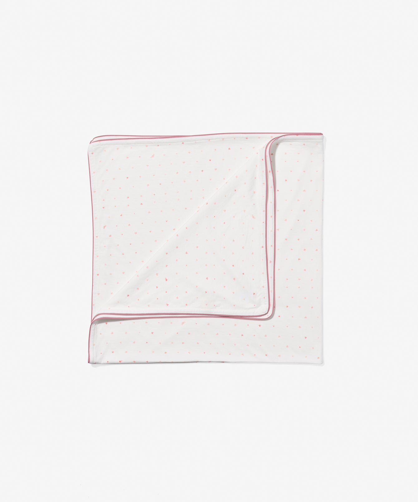 Shane Blanket in Rose Hearts