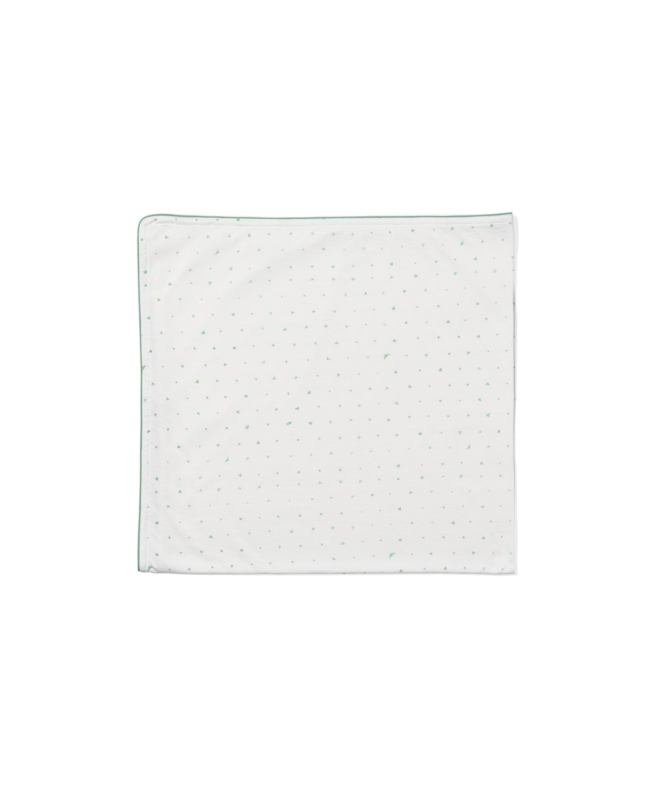 Shane Blanket in Seafoam Hearts