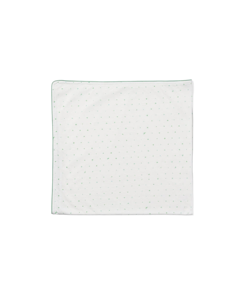 Shane Blanket in Seafoam Hearts