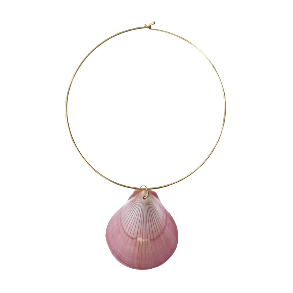 Shell Bezel Necklace