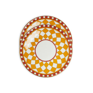 Side Plates in Apollo Yellow, Set of 2