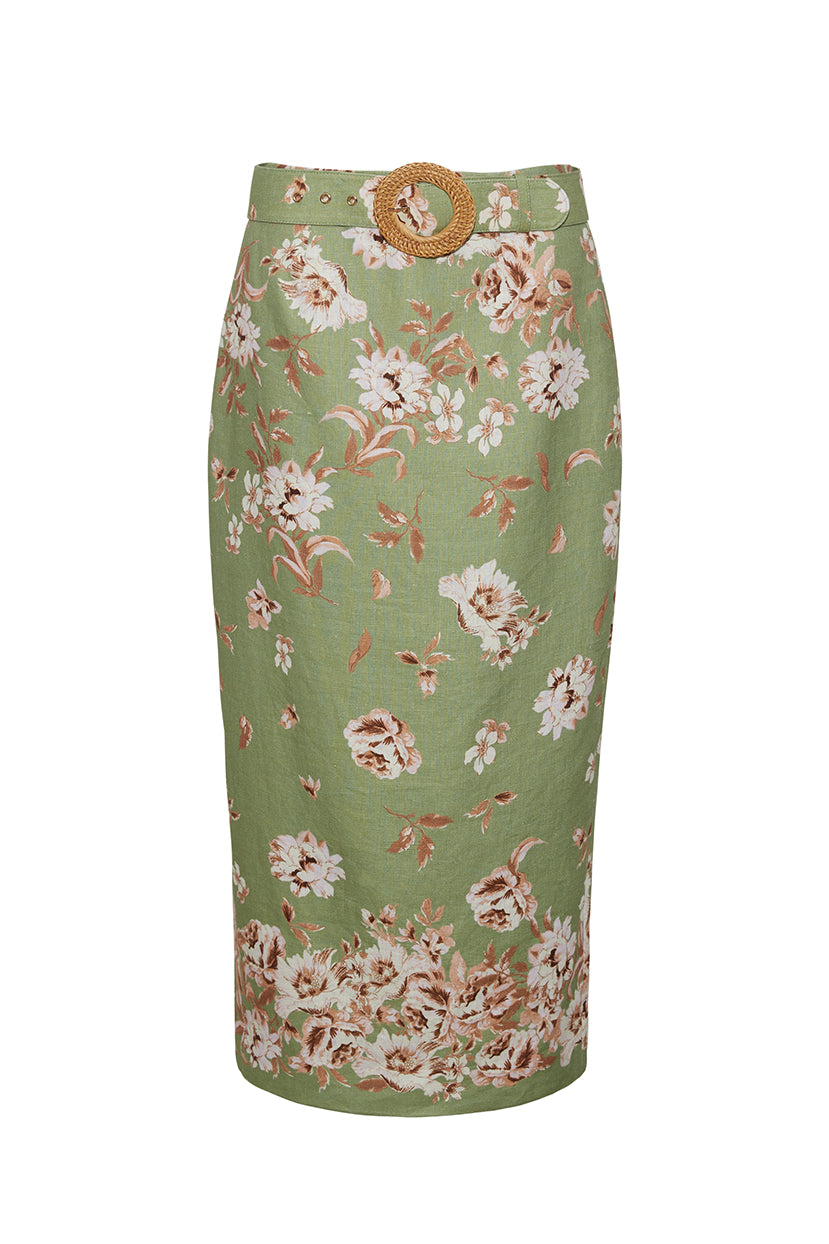 Sienna Skirt in Farfella Sage