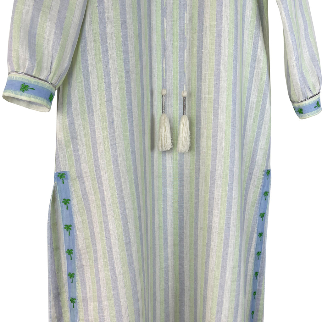 Silver Palm Caftan