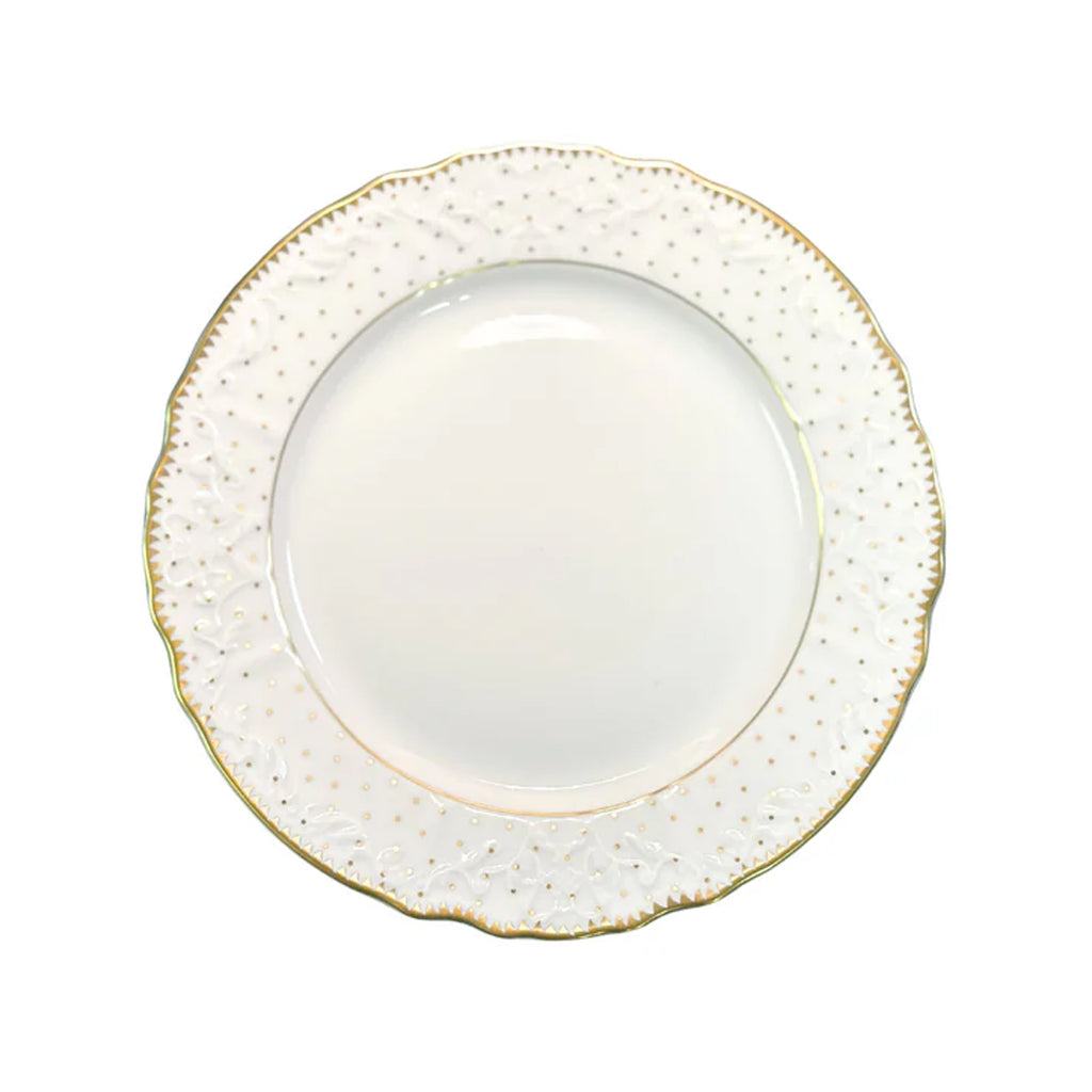 Simply Anna Polka Salad in White/Gold