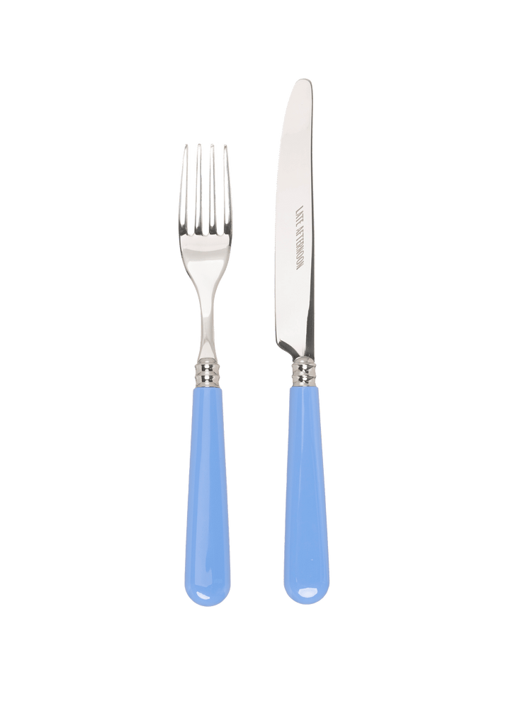 Late Afternoon Sky Blue Cutlery Set