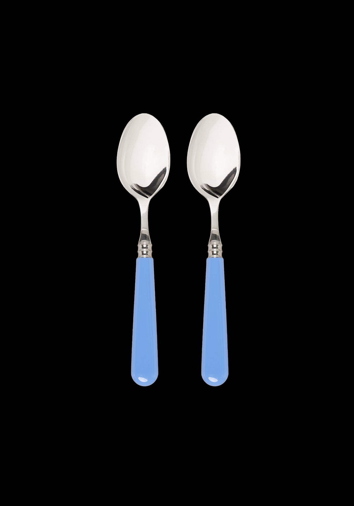 Sky Blue Teaspoons, Set of 2