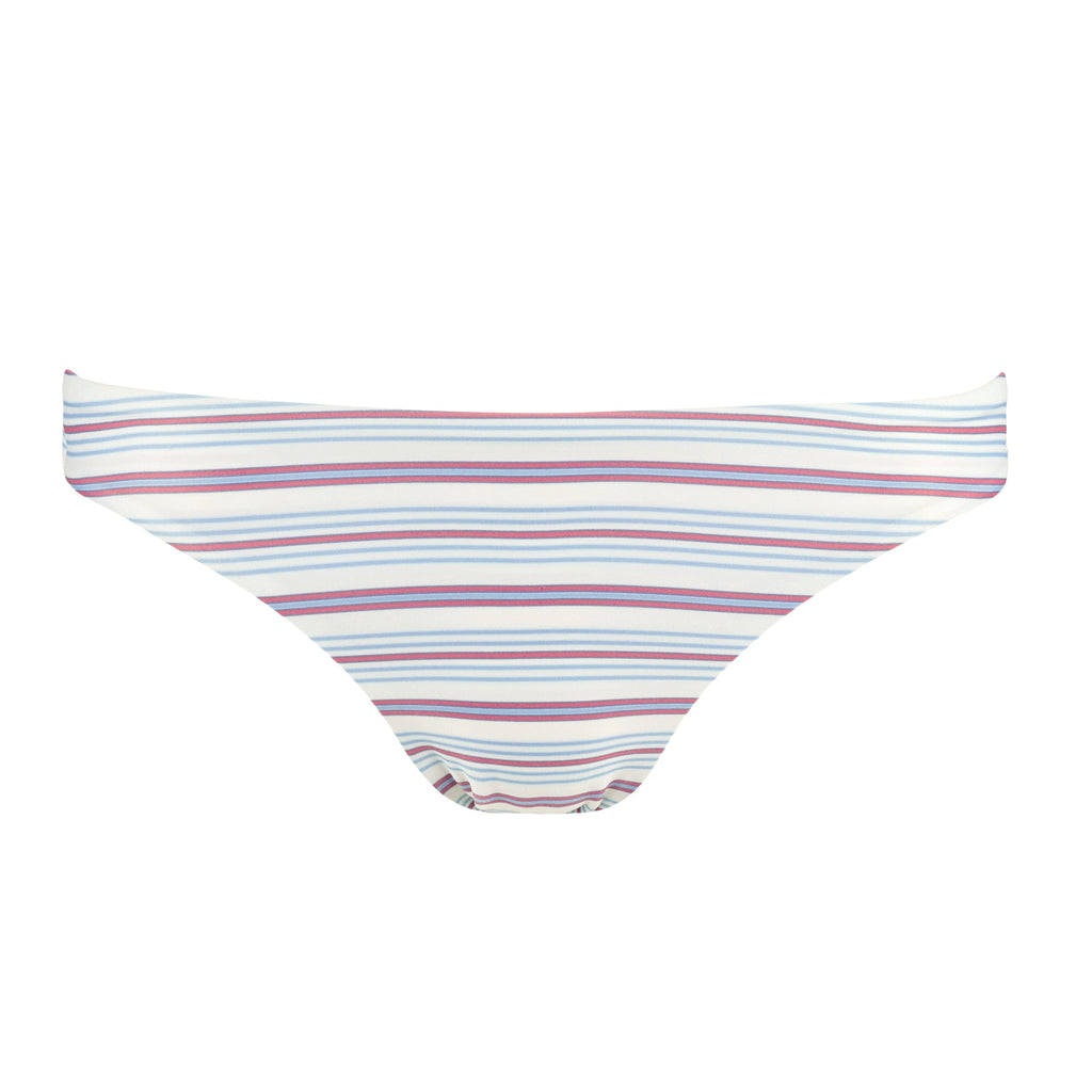 Women's Vintage Stripe Low Waist Bikini Bottom