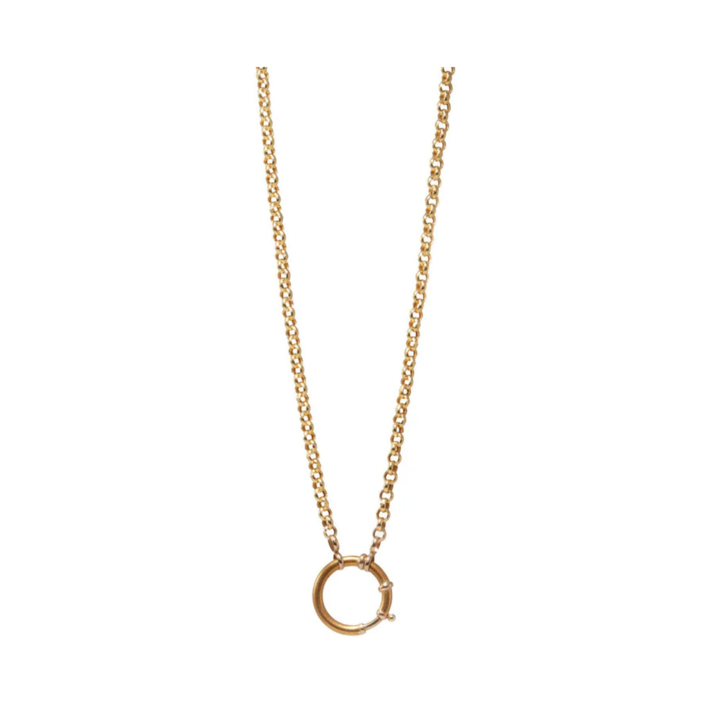 Small Belcher Chain with Bolt Clasp