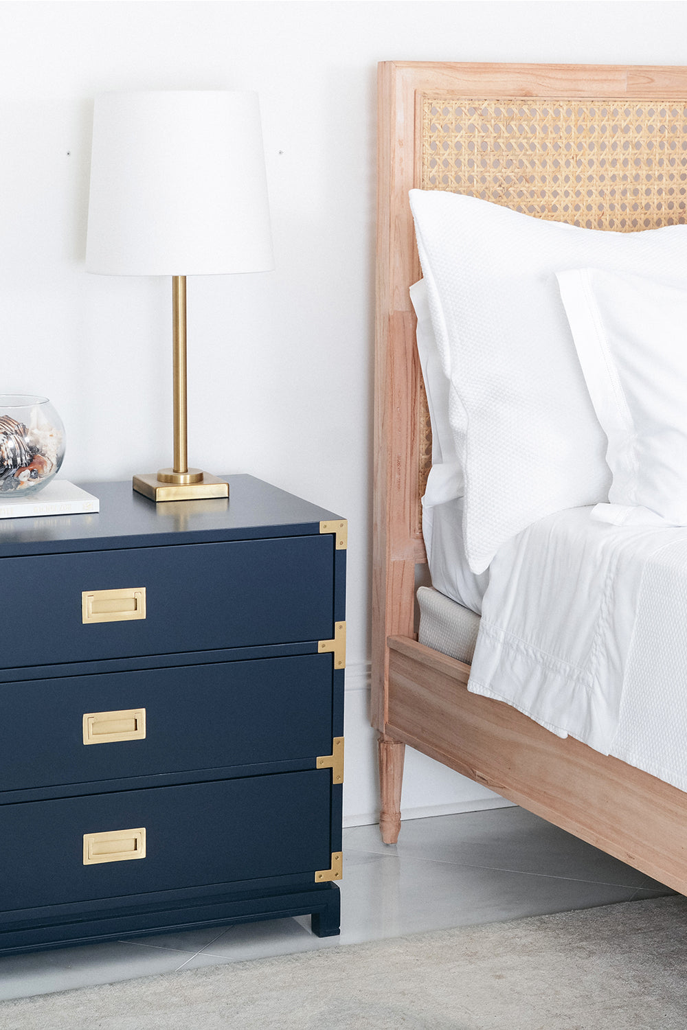 Small Carlyle Campaign Dresser in Navy