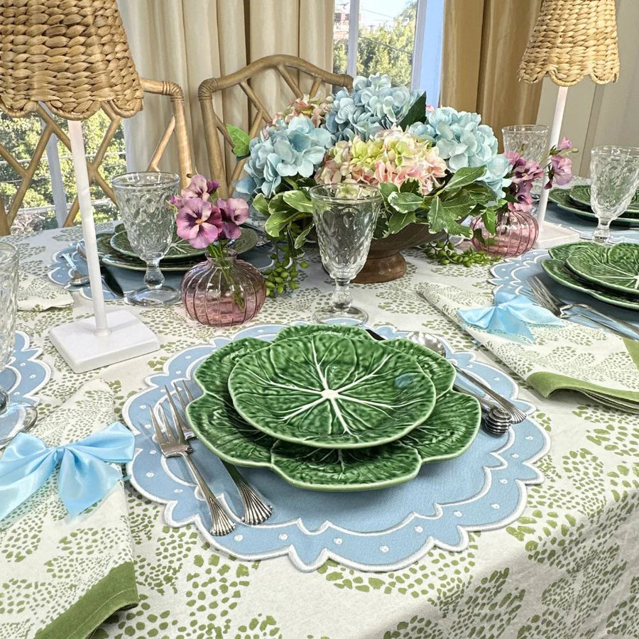 The Kelli Tablecloth in Sage