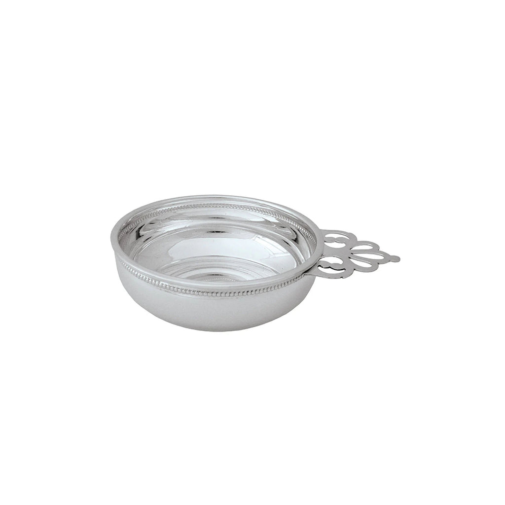 Sterling Silver Beaded Porringer