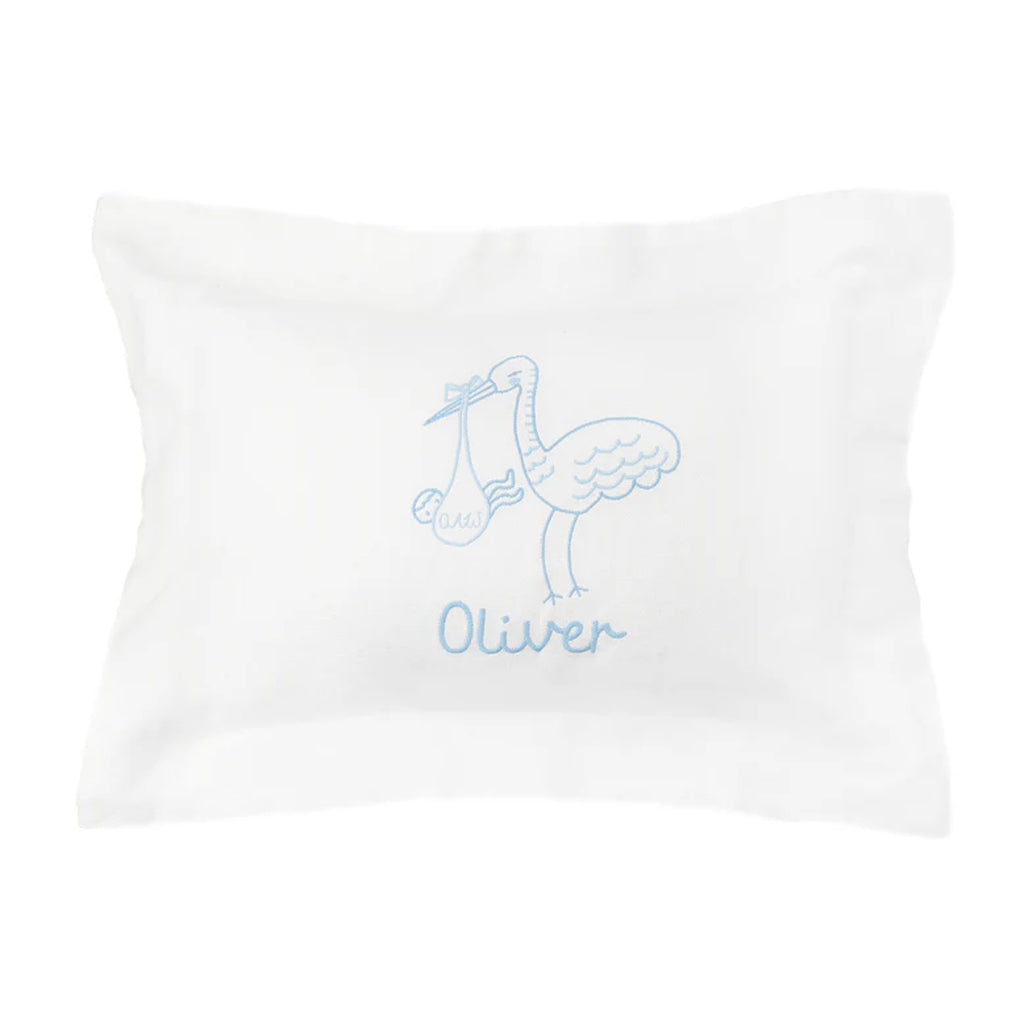 Stork Baby Pillow