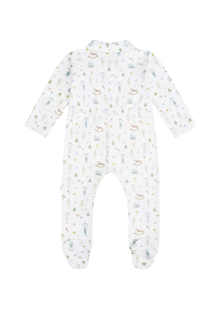 Sugar Plum Fairies Sleepsuit in Baby Pink