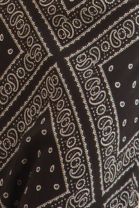 Suki Skirt in Aces Wild Black