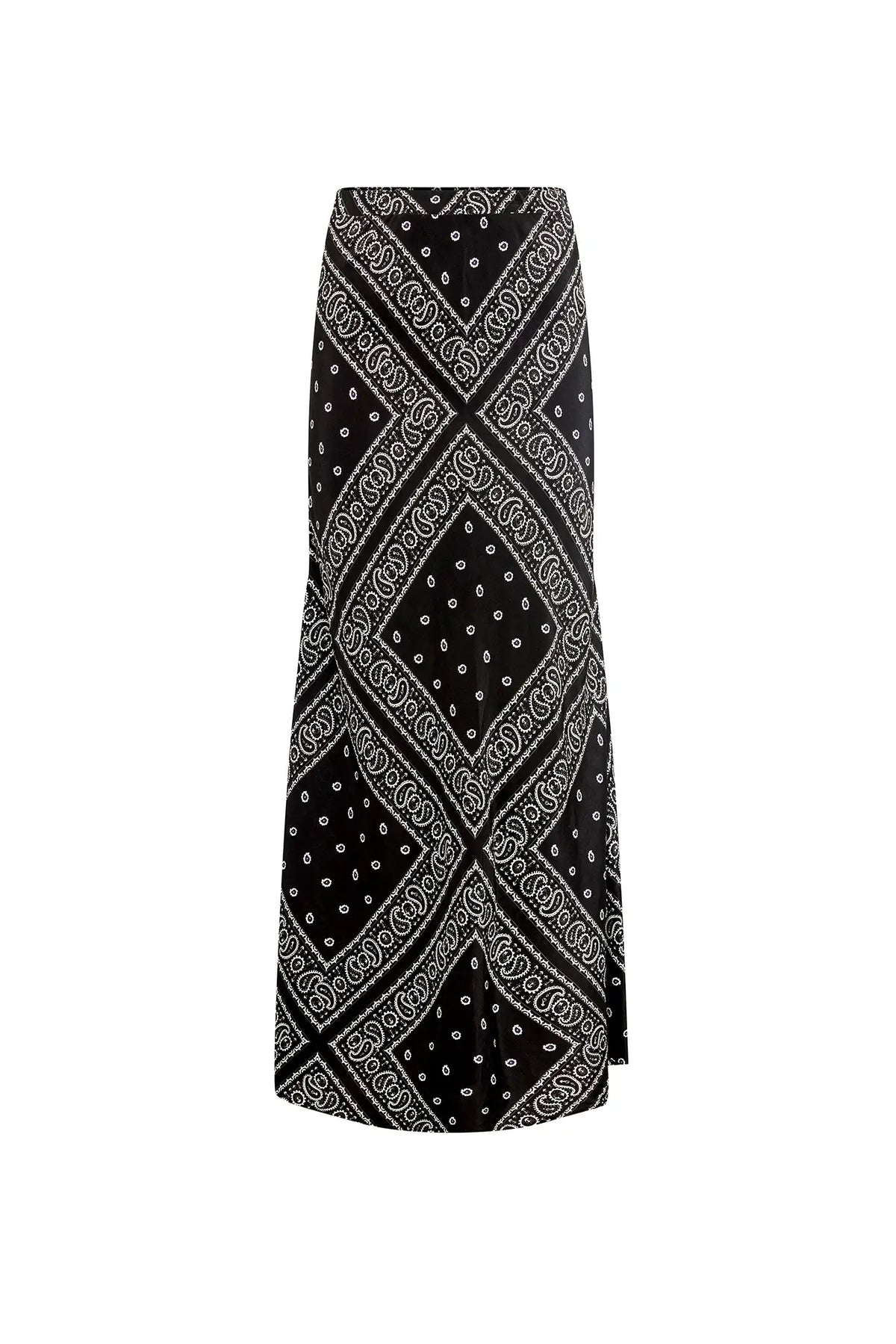 Suki Skirt in Aces Wild Black