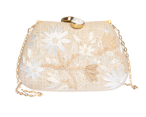 Tamu Clutch in Natural