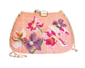 Tamu Orchid Clutch in Pink